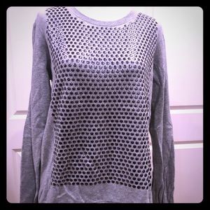 BCBG MAXAZRIA embellished sweatshirt